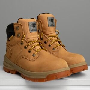 Herman Survivors Steel Toe Work Boots Sz 8 Utility Construction Safety GorpCore